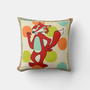 Red Fox Pillow Kissen