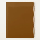 Red Fox Planner Planer (Rückseite)