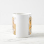Red Fox Portrait Kaffeetasse (Mittel)
