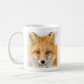 Red Fox Portrait Kaffeetasse (Links)