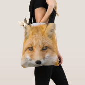 Red Fox Portrait Tasche (Von Nahem)