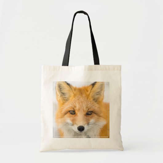 Red Fox Portrait Tragetasche (Vorne)