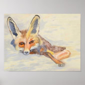 Red Fox 🦊 Poster (Vorne)