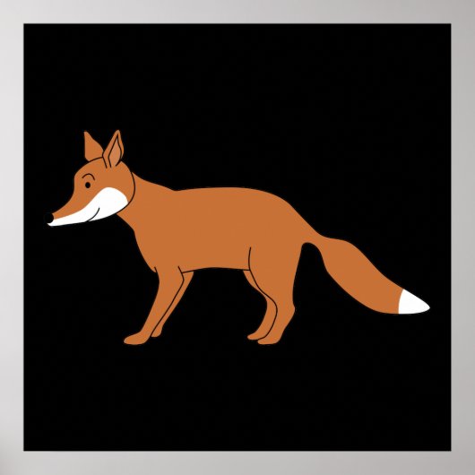 Red Fox. Poster (Vorne)