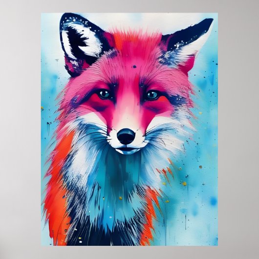 Red Fox Poster (Vorne)