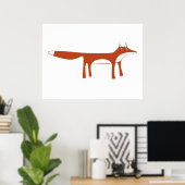 Red Fox Poster (Heimbüro)