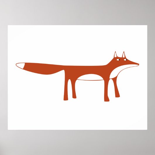 Red Fox Poster (Vorne)