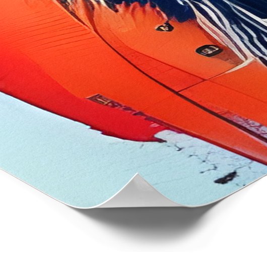 Red Fox Poster (Ecke)