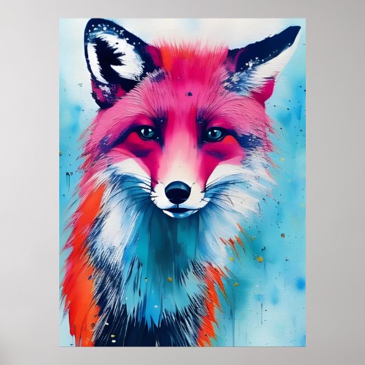 Red Fox Poster (Vorne)