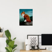 Red Fox Poster (Heimbüro)