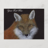 Red Fox Postkarte (Vorderseite)