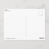 Red Fox Postkarte (Rückseite)