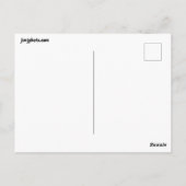 Red Fox Postkarte (Rückseite)