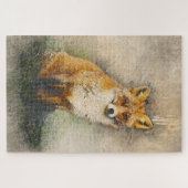Red Fox Puzzle (Horizontal)