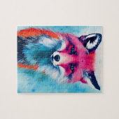 Red Fox Puzzle (Horizontal)