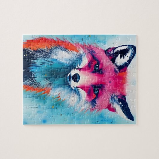 Red Fox Puzzle (Horizontal)