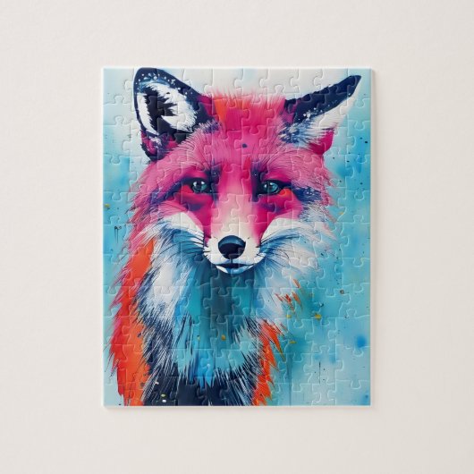 Red Fox Puzzle (Vertikal)