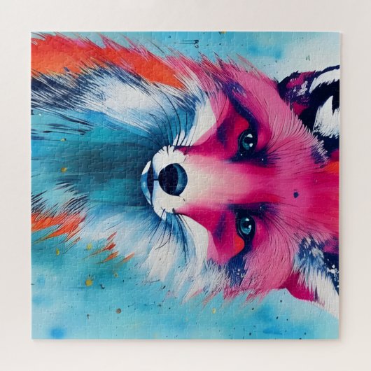 Red Fox Puzzle (Horizontal)