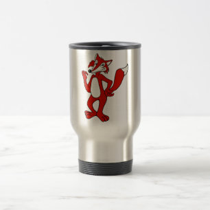 Red Fox Reisebecher