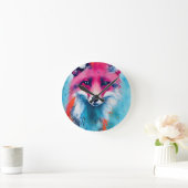 Red Fox Runde Wanduhr (Zuhause)
