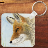 Red Fox Schlüsselanhänger (Rückseite)