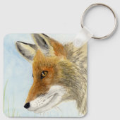 Red Fox Schlüsselanhänger (Rückseite)