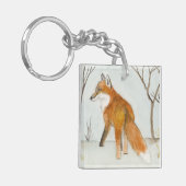 Red Fox Schlüsselanhänger (Vorderseite links)