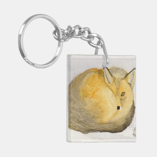 Red Fox Schlüsselanhänger (Vorderseite links)
