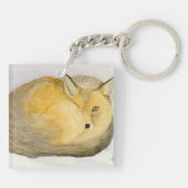 Red Fox Schlüsselanhänger (Rückseite)