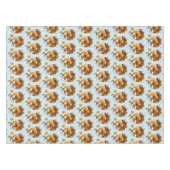 Red Fox Schwanzes Kitsune Kasai Tischdecke (Vorderseite (Horizontal))