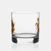 Red Fox Schwanzes Kitsune Kasai Whiskyglas (Links)