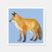 Red Fox Serviette (Vorderseite)