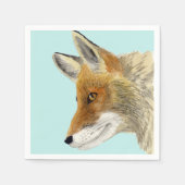 Red Fox Serviette (Vorderseite)