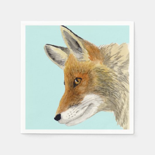 Red Fox Serviette (Vorderseite)