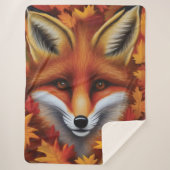 Red Fox Sherpa Blanket Sherpadecke (Vorderseite)