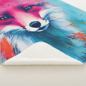 Red Fox Sherpa Blanket Sherpadecke (3/4)