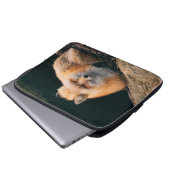 Red Fox Sleeping Laptopschutzhülle (Vorne Knopf)