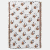 Red Fox Sleeping on Dreamcatcher Decke (Vorderseite Vertikal)
