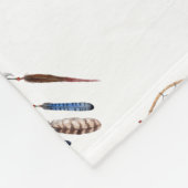 Red Fox Sleeping on Dreamcatcher Fleecedecke (Ecke)