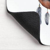 Red Fox Sleeping on Dreamcatcher Mousepad (Ecke)