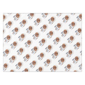 Red Fox Sleeping on Dreamcatcher Tischdecke (Vorderseite (Horizontal))