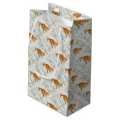 Red Fox small gift bag Kleine Geschenktüte (Rückseite Schrägansicht)
