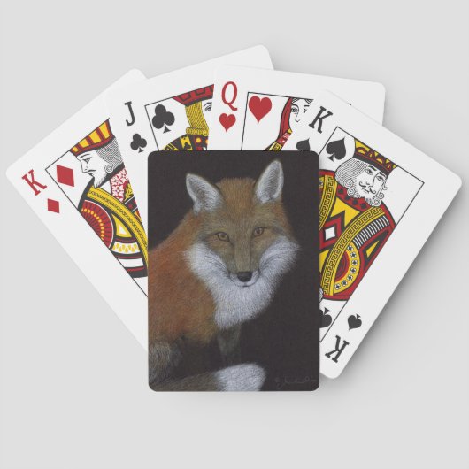 Red Fox Spielkarten (Rückseite)