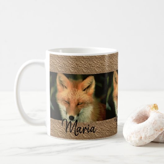 Red Fox Tasse (Mit Donut)