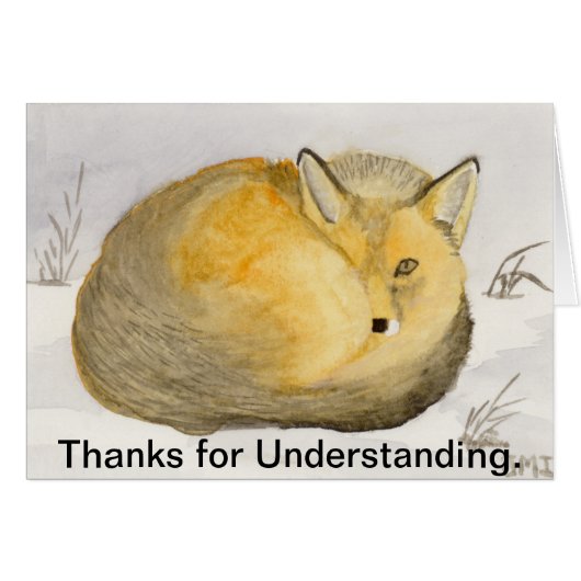 Red Fox Time alleine (Vorderseite (Horizontal))