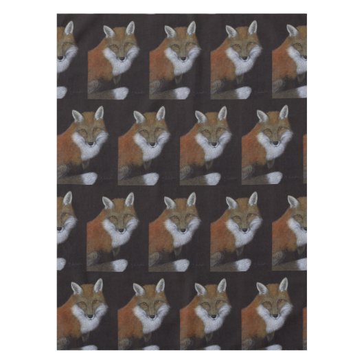 Red Fox Tischdecke (Vorderseite)