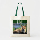 Red Fox Tote Bag Tragetasche (Vorne)