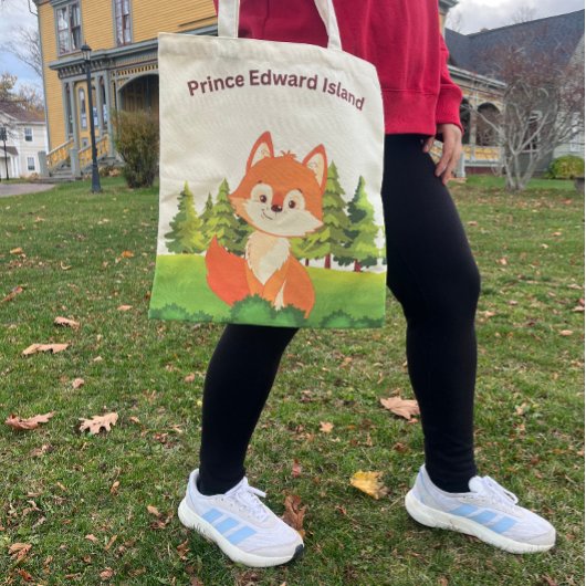 Red Fox Tote Bag Tragetasche