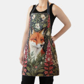 Red Fox und Foxhandschuhe William Morris Inspirier Schürze (InSitu)