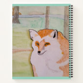 Red Fox Up-Nah Notizblock (Rückseite)